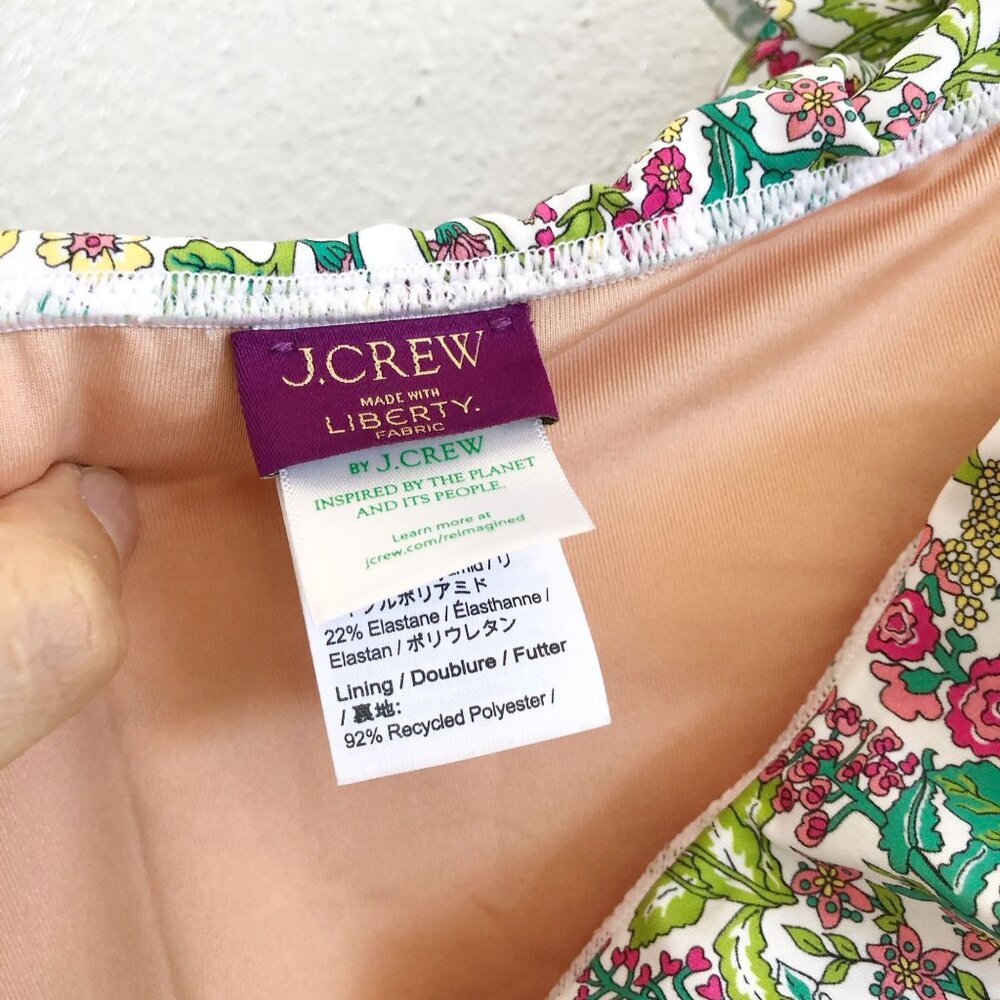 J.CREW‎ x LIBERTY Ruffle String Bikini Set Size Large - Picture 13 of 15